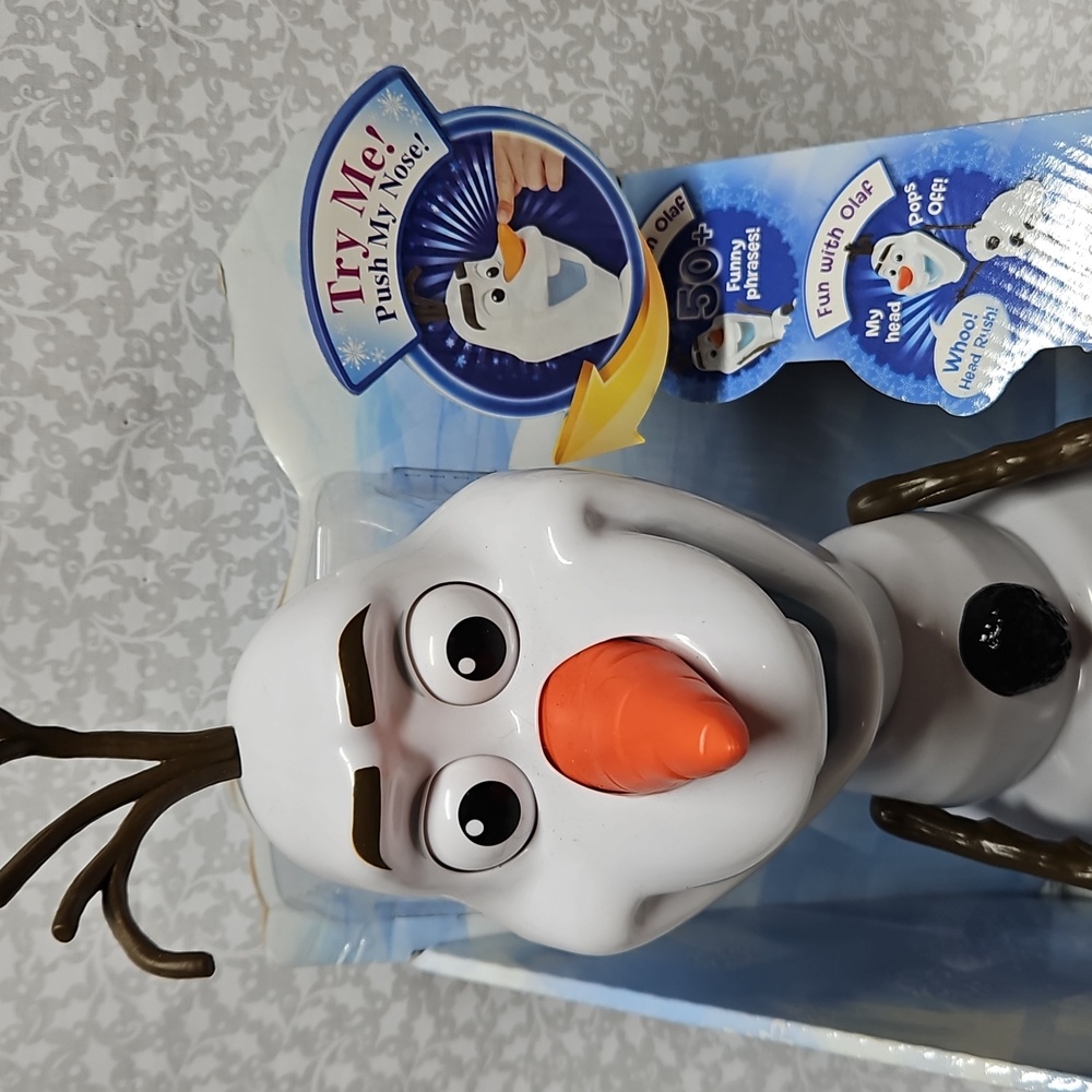 New 2015 Disney Frozen Olaf-A-Lot 13" Talking Figure - Picture 2 of 9